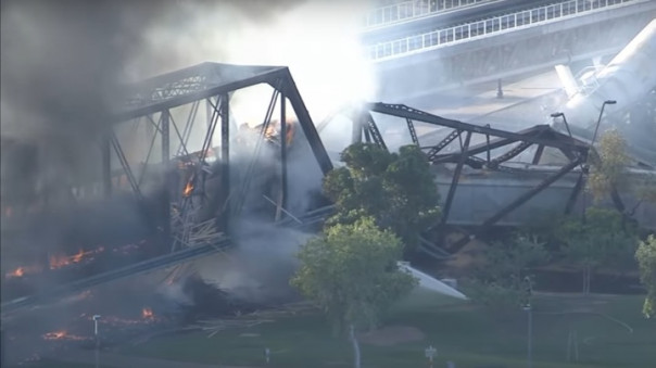 Утечка циклогексанона произошла в результате железнодорожной аварии в Аризоне