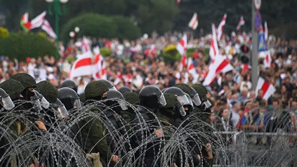 В Минске заявили, что задержаний во время воскресных протестов не было