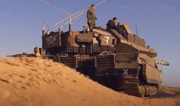 Израиль использовал танки «Меркава» для обстрела территории сектора Газа