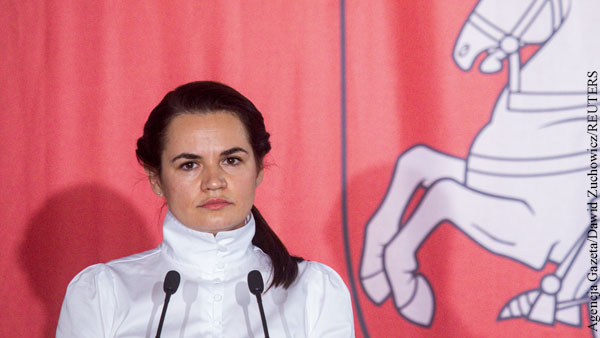 Тихановская рассказала о санкционном списке чиновников Белоруссии