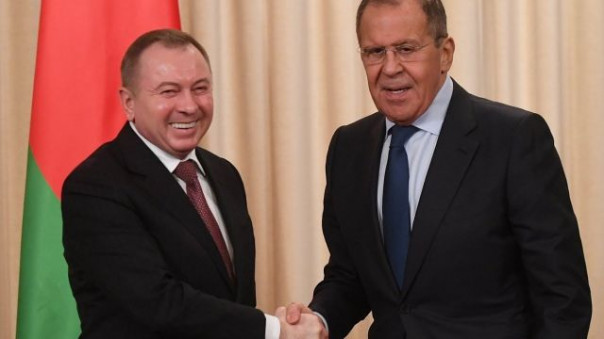 Пресс-конференция глав МИД России и Белоруссии по итогам переговоров