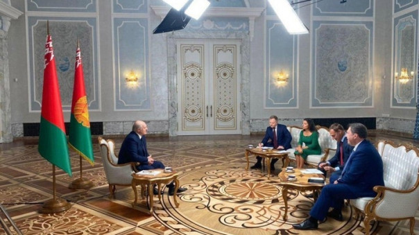 Лукашенко даст интервью российским журналистам