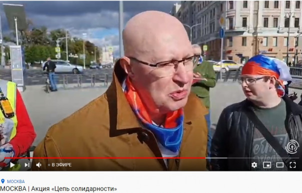 Организатор московского шествия солидарности с Беломайданом совершил камингаут у Гордона