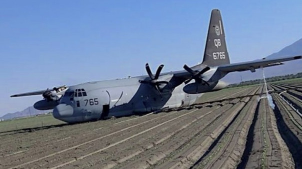 Истребитель F-35B разбился после столкновения с самолетом-заправщиком в США