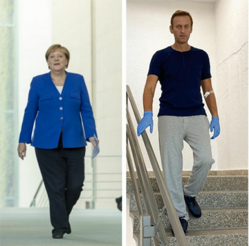 Так мило: Навальный написал в Инстаграме о своей тайной встрече с Меркель