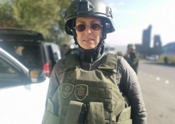 Юлия Чечерина попала под обстрел в Арцахе