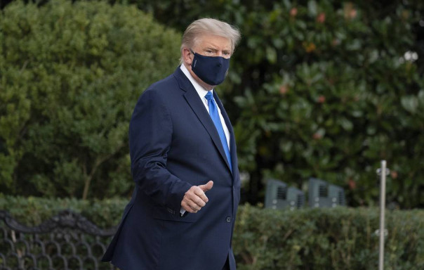 Трамп умолчал о положительном результате первого теста на коронавирус