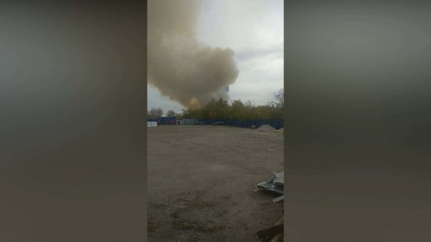 "Катастрофа конкретная": на полигоне под Рязанью вспыхнул склад боеприпасов
