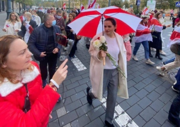 Тихановская призвала к продолжению протестов в Белоруссии