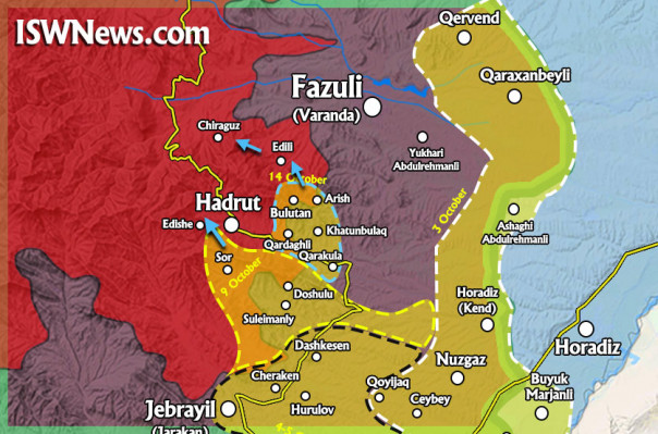 Коротко по Карабаху | Обстрелы продолжаются | Итоги дня. 16.10.2020