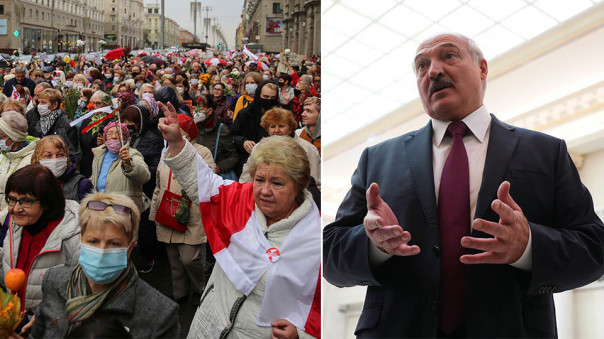 Косплей позднего Майдана в Белоруссии. Анатолий Вассерман