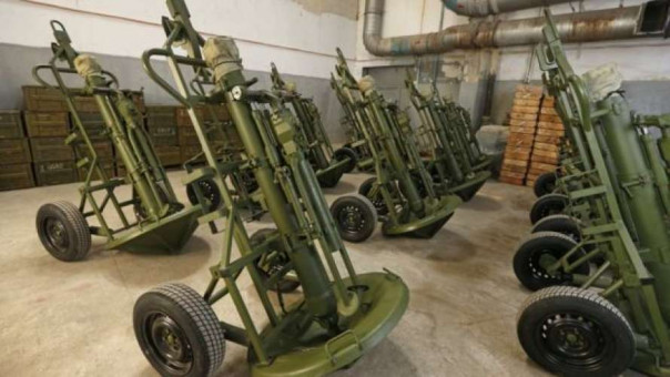 Утилизатор укровояк миномет "Молот" переведут на натовские боеприпасы