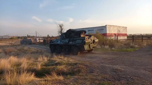 Российские миротворцы совершили 300-километровый марш в Нагорный Карабах