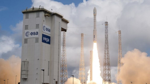 Запуск ракеты-носителя Vega с Куру провалился