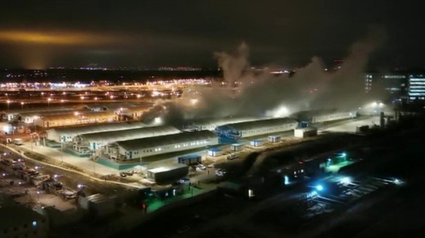 Взрыв прогремел в инфекционной больнице в Коммунарке