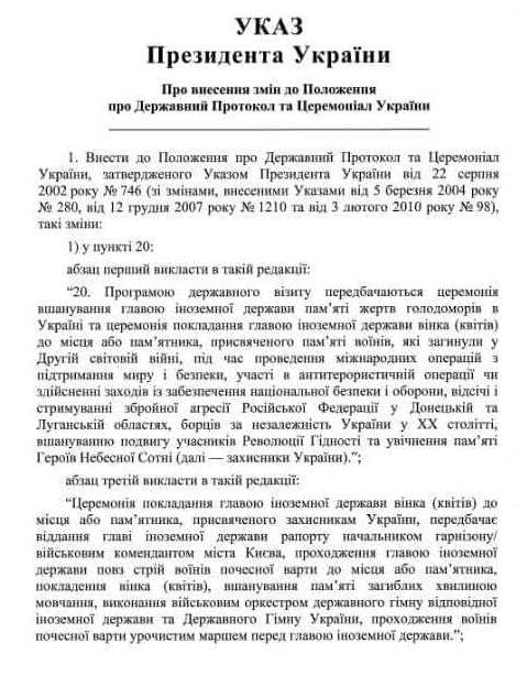 На Украине глав иностранных государств обяжут чествовать мёртвых бандеровцев и «атошников»