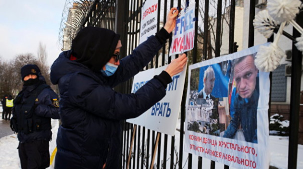 Украина за Навального