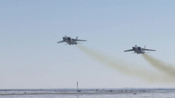 МиГ-31 сопроводил над Баренцевым морем норвежский самолет-разведчик