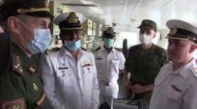 Отряд кораблей ВМФ России прибыл в Пакистан для участия в учениях «Аман-2021»