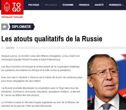 Африканское СМИ объяснило, почему Россия будет господствовать на континенте