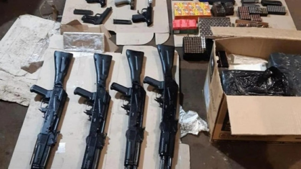 Силовики изъяли внушительный арсенал в Подмосковье