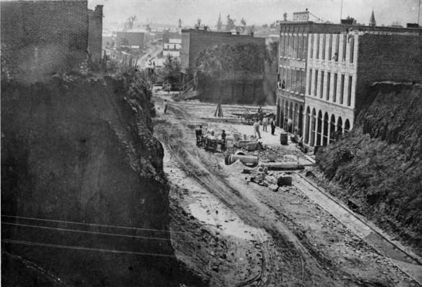 Выкопанный город