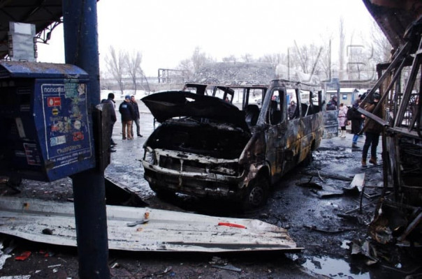 Шестая годовщина обстрела автостанции «Центр»