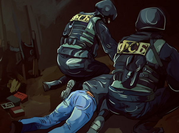 В Воронеже задержаны сторонники украинской радикальной группы