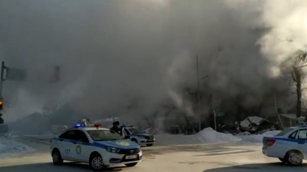 В общежитии взорвался бытовой газ, есть жертвы. Видео