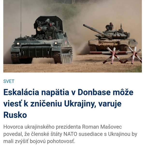 Словакия отказалась воевать за Украину