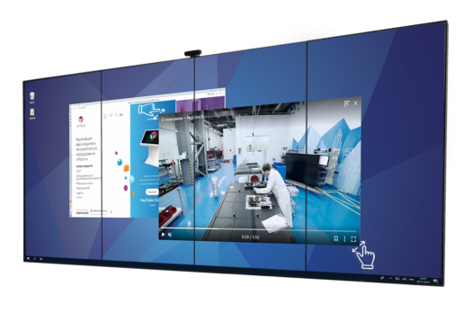 Интерактивные видеостены от компании NexTouch