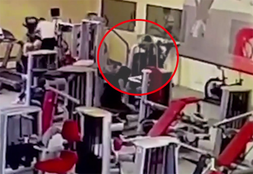 В московском фитнес-клубе убит петербургский вор в законе Альберт Рыжий (Момент расстрела попал на видео)