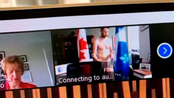 Голый депутат случайно подключился к онлайн-заседанию