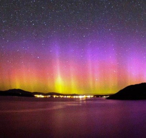 Радуга над водопадом в Йосемитском парке