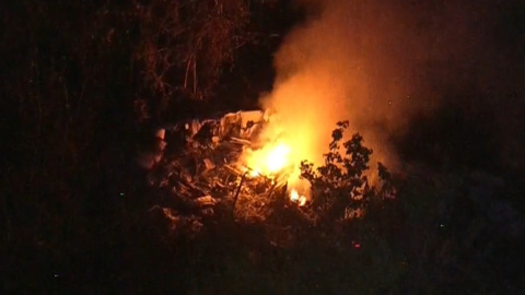 Во Флориде потерпел крушение пожарный вертолет