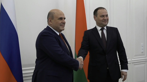 Михаил Мишустин провёл встречу с главой правительства Белоруссии Романом Головченко в Минске.