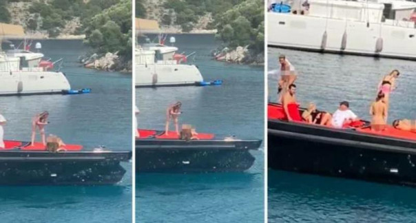 Голая фотосессия - на этот раз в Турции.