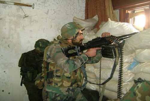 Бой в Сирии: бойцы отбивают прорыв боевиков