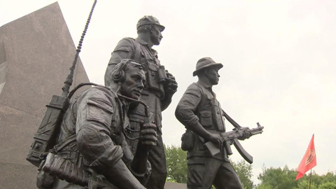 В Казани открыли памятник воинам-интернационалистам