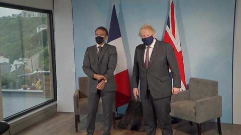 На G7 "колбасная война" Джонсона с Макроном затмила прокол Байденов