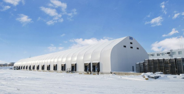 Тентовый склад - инновационные решения хранения