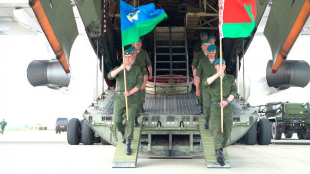 Белорусские военнослужащие прибыли в Россию для участия в учении «Славянское братство-2021»