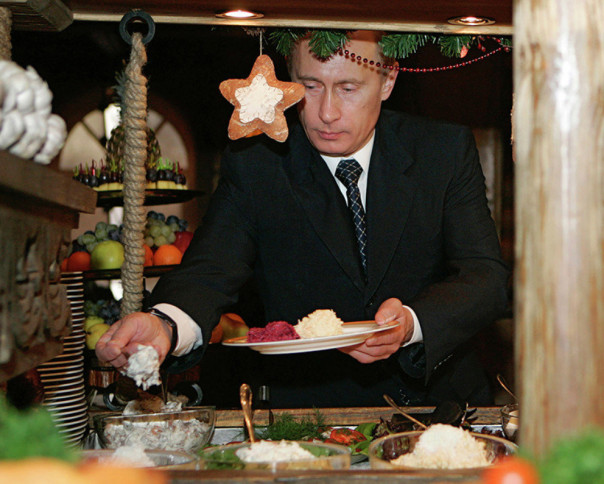Как питается и что не переваривает президент Владимир Путин