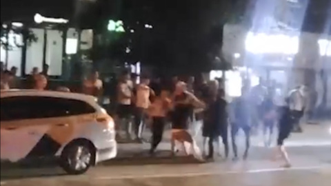 Мигранты устроили массовую драку в Москве