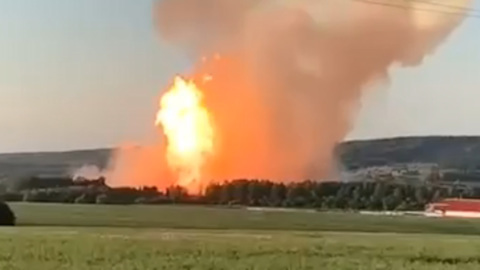 В Пермском крае прогремел взрыв на магистральном газопроводе