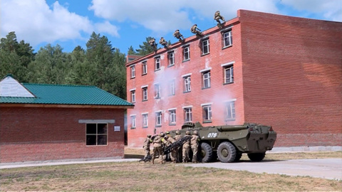 В Курганской области прошли учения пограничных войск СНГ и ФСБ РФ