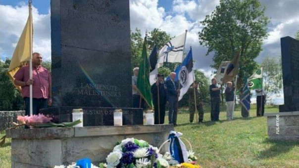 200 недобитков эссесовцев собрались на ежегодный слет в Эстонии