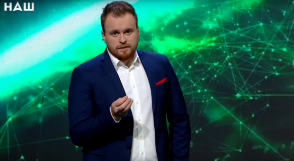 Журналист телеканала «НАШ» Макс Назаров заверил Лукашенко, что Бандера на Украине не герой, а бандеровцев – ничтожное количество