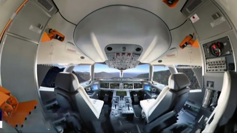 Ростех впервые показал кабину лайнера МС-21 Иркутского авиазавода