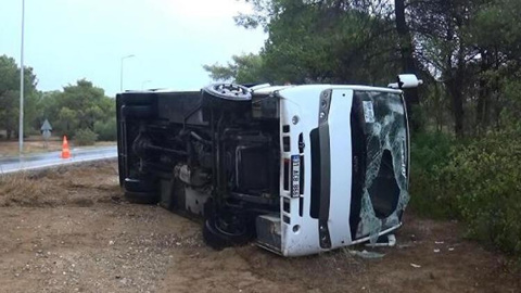 Семь российских туристов пострадали в ДТП с автобусом в Турции